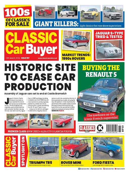 Title details for Classic Car Buyer by Kelsey Publishing Ltd - Available